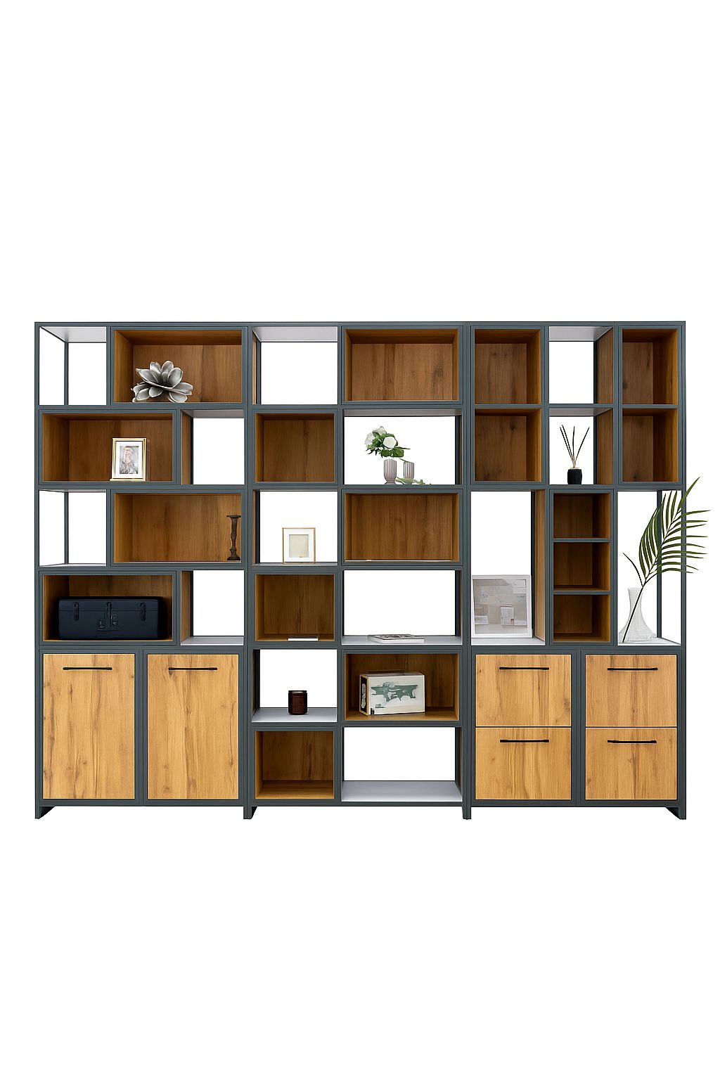 Стінка Loft 2940х450х2110 мм (7908) МЕБЛІ-ТЕХНОСТИЛЬ